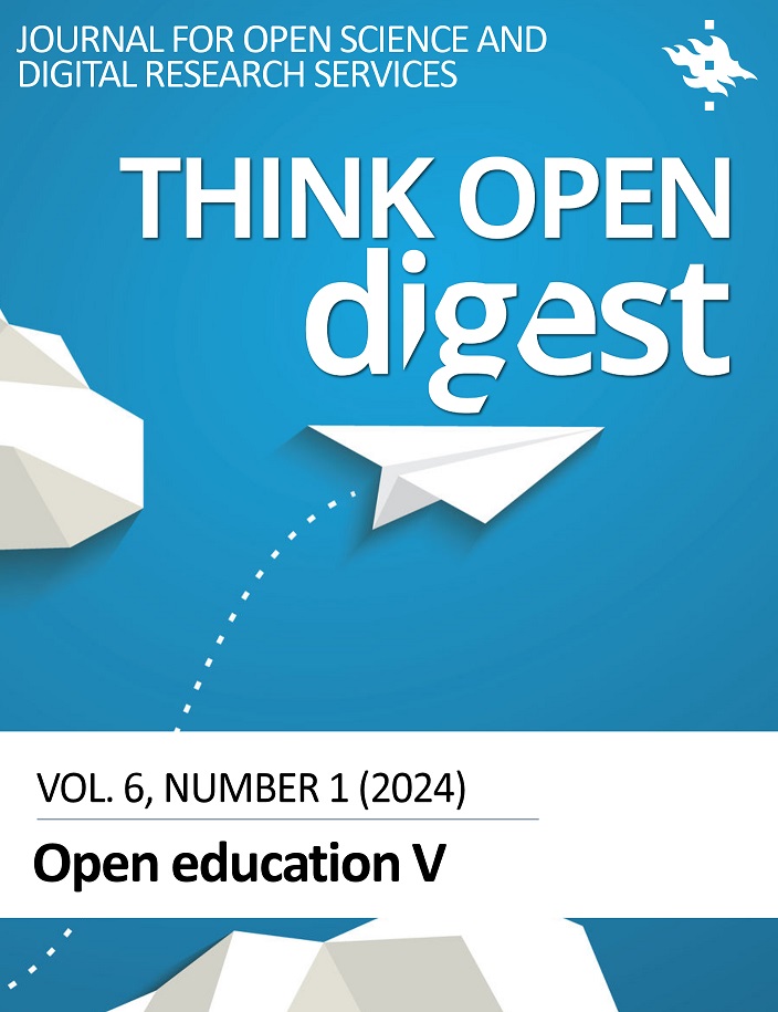 					View Vol. 6 No. 1 (2024): Open education V
				