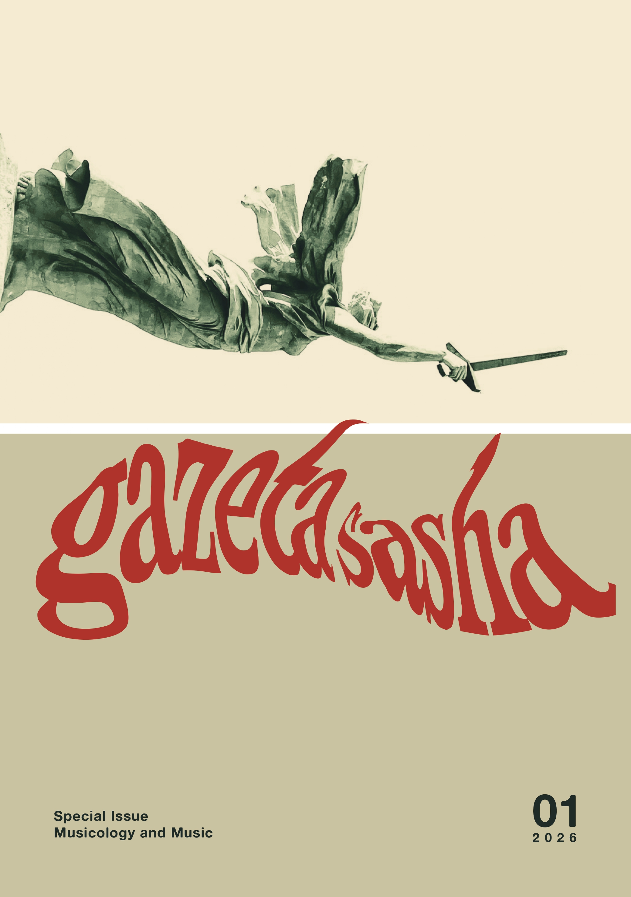 					View Vol. 5 No. 1 (26): Gazeta Sasha Special Issue: Music and Musicology
				